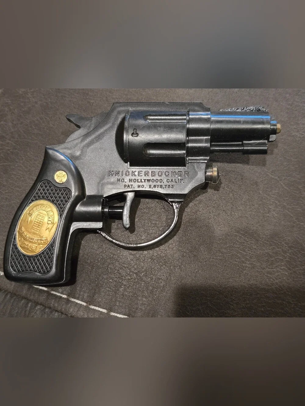 Dragnet squirt gun from the 1950s